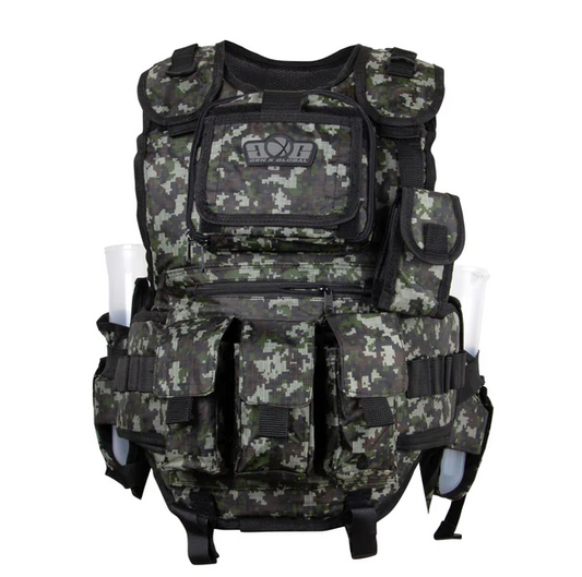 Deluxe Tactical Vest - Digi Camo