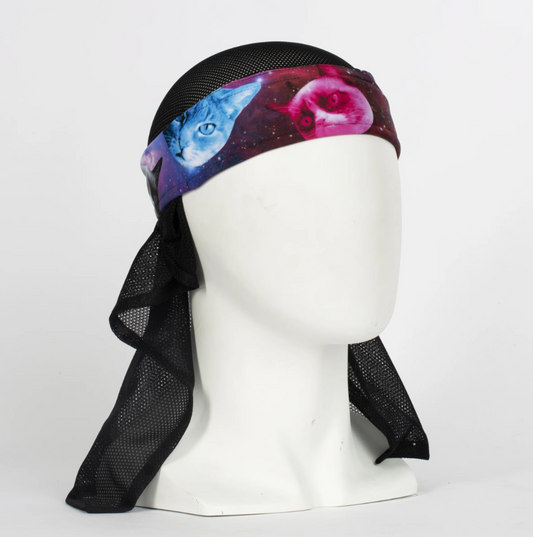 HK HeadWrap - Space Cats