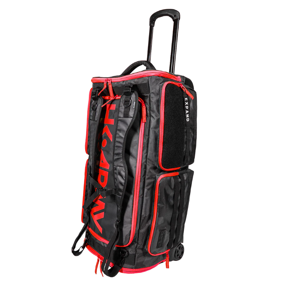 HK Expand Roller Bag - Shroud Black/Red