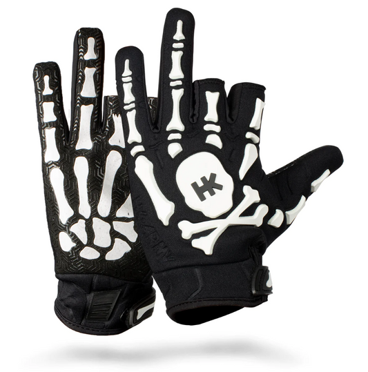 HK Bones Gloves White