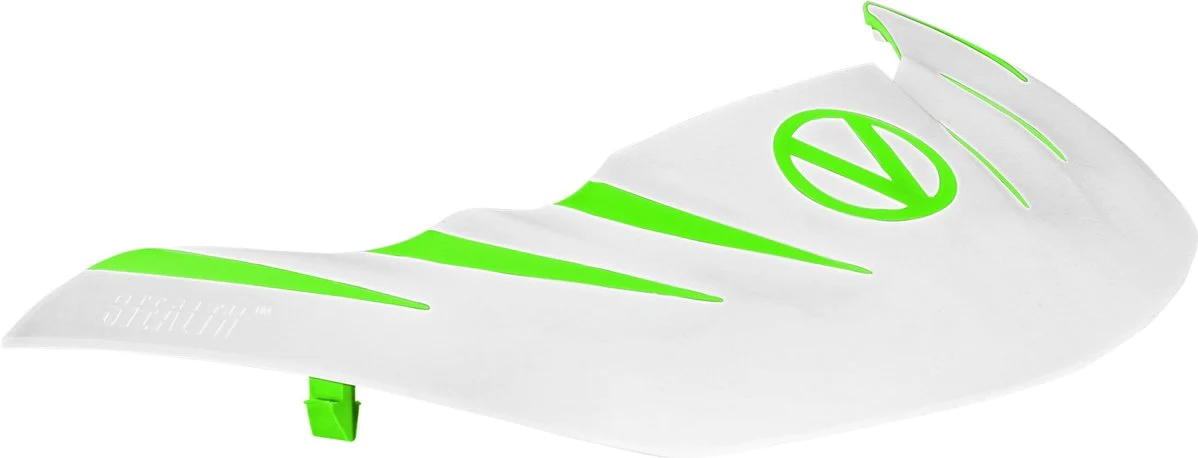 Virtue Vio Stealth Visor - White/Green