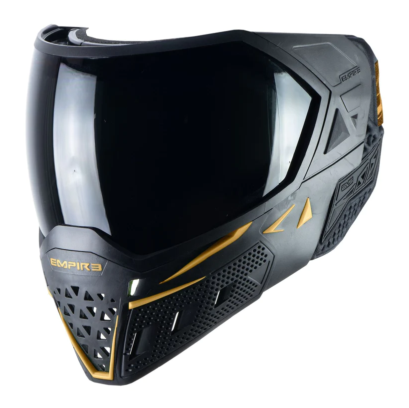 Empire EVS Goggles Black/Gold - W/ Clear and Ninja Thermal Lens