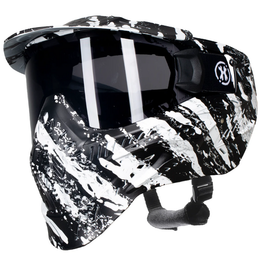 HK ARMY HSTL GOGGLE - FRACTURE BLACK/WHITE