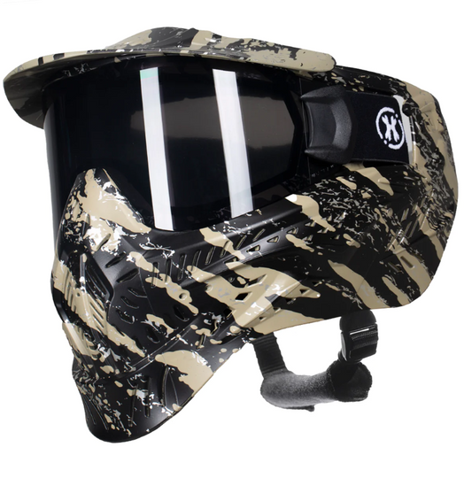 HK ARMY HSTL GOGGLE - FRACTURE BLACK/TAN