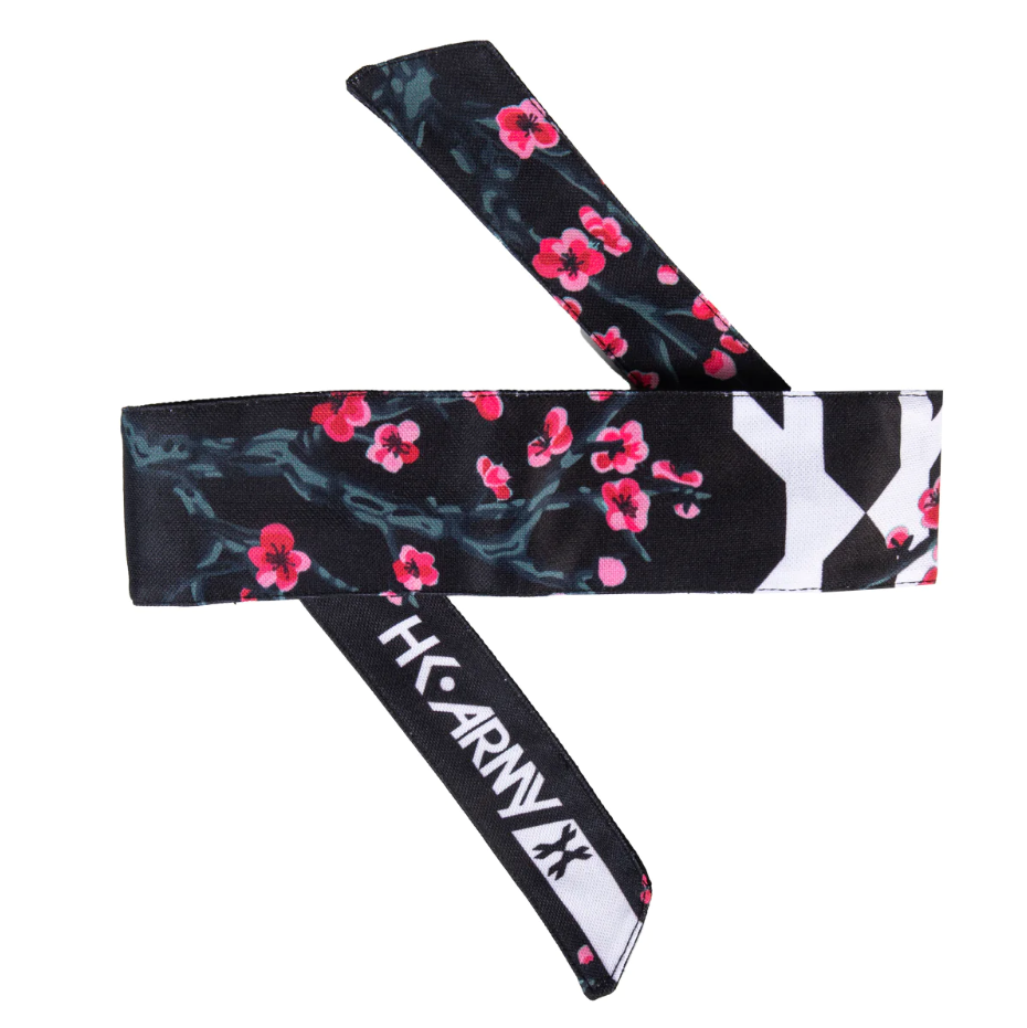 HK Head Band - Blossom Black