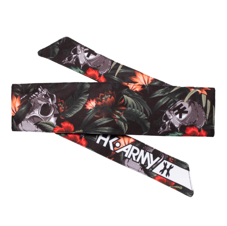 HK Head Band - Tropical Skulls