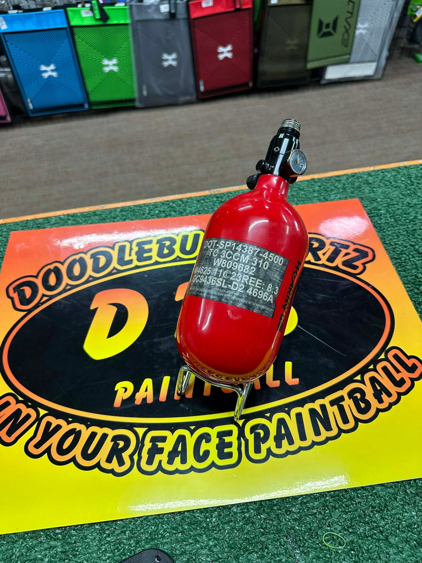 Used hk 36ci/4500psi - Red(Born 11/23)