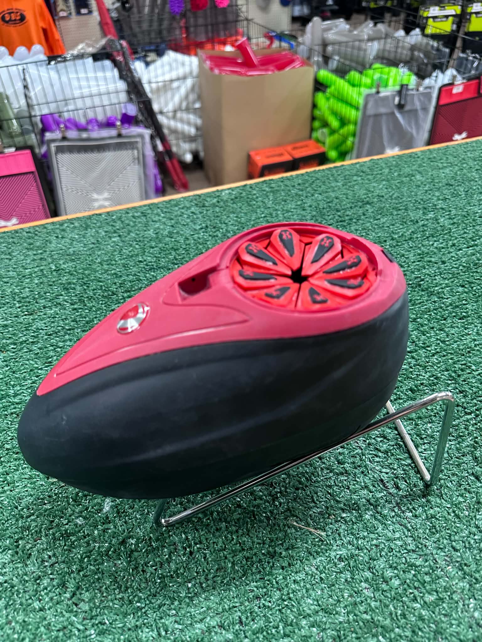 Used DYE LTR Hopper W/ SF - RED – DoodleBug Sportz Paintball ProShop