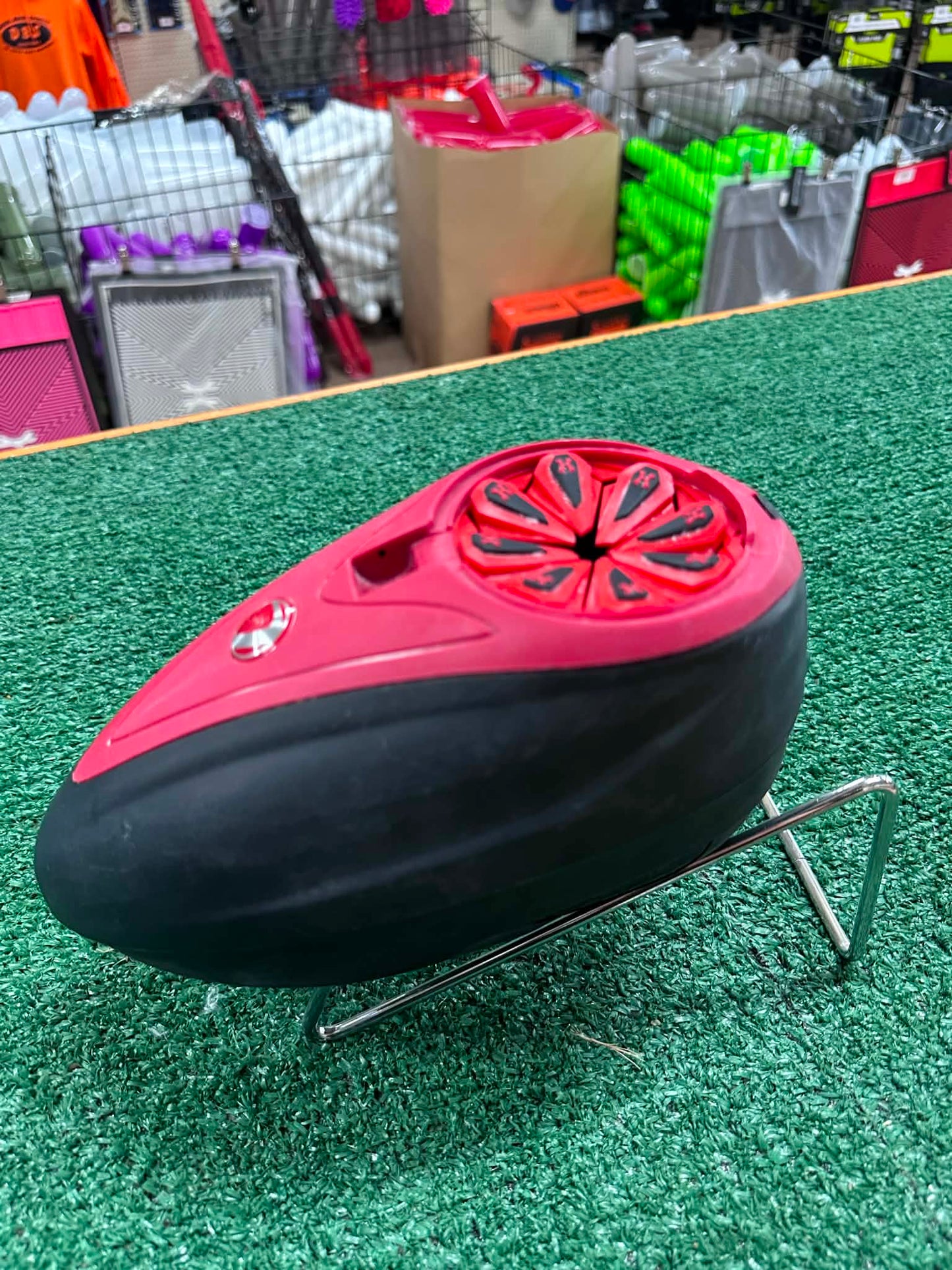 Used DYE LTR Hopper W/ SF - RED