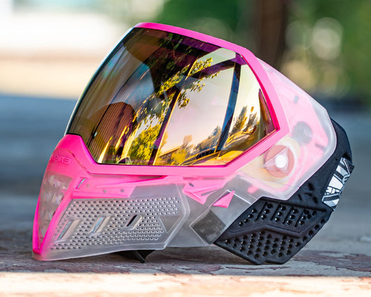 Empire EVS Goggles - Clear/Pink W/ Gold Mirror