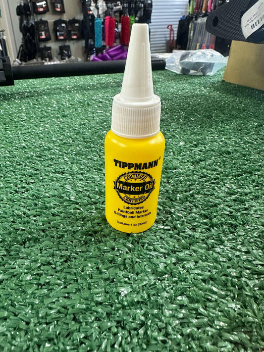 Tippmann Marker Oil 1oz - Yellow Bottle