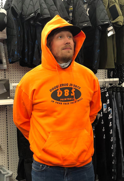 Orange DBS Hooded Sweat Shirt