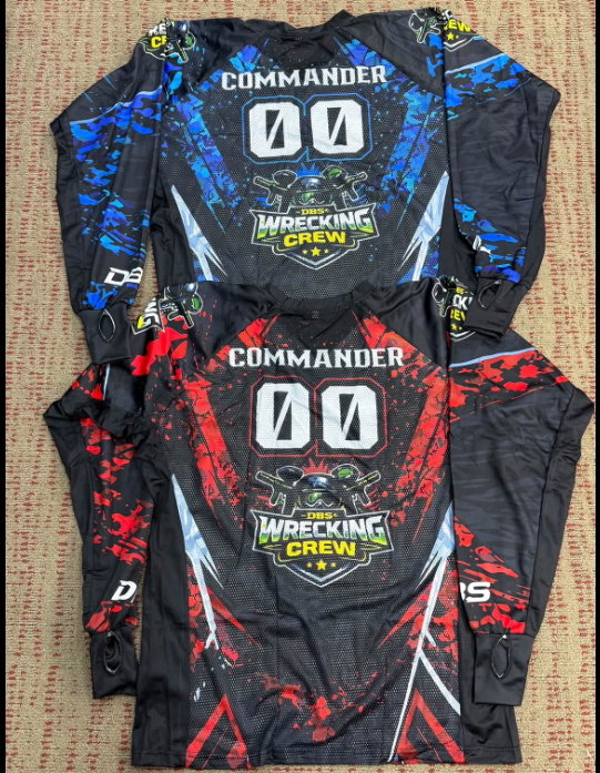 DBS Wrecking Crew RED Jersey (custom order)