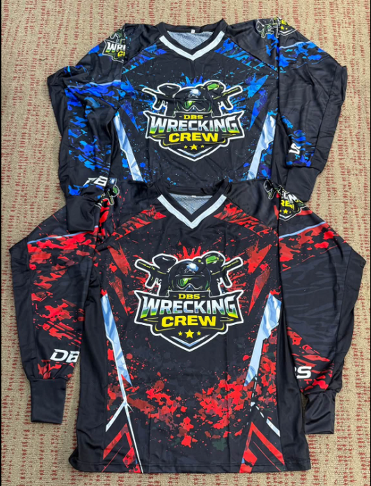 DBS Wrecking Crew BLUE Jersey (custom order)