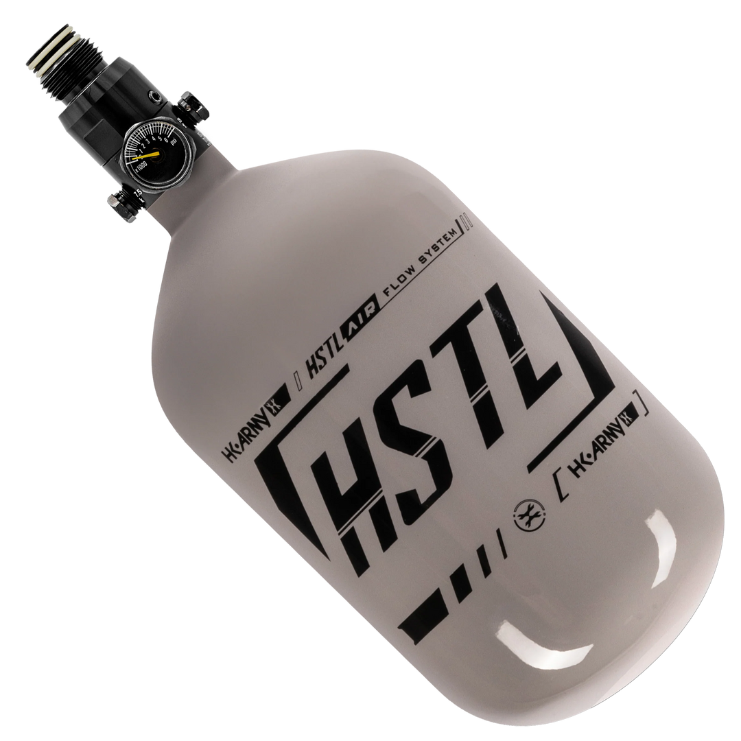 HK 68ci 4500psi HSTL Tank w/ Standard Reg - Grey