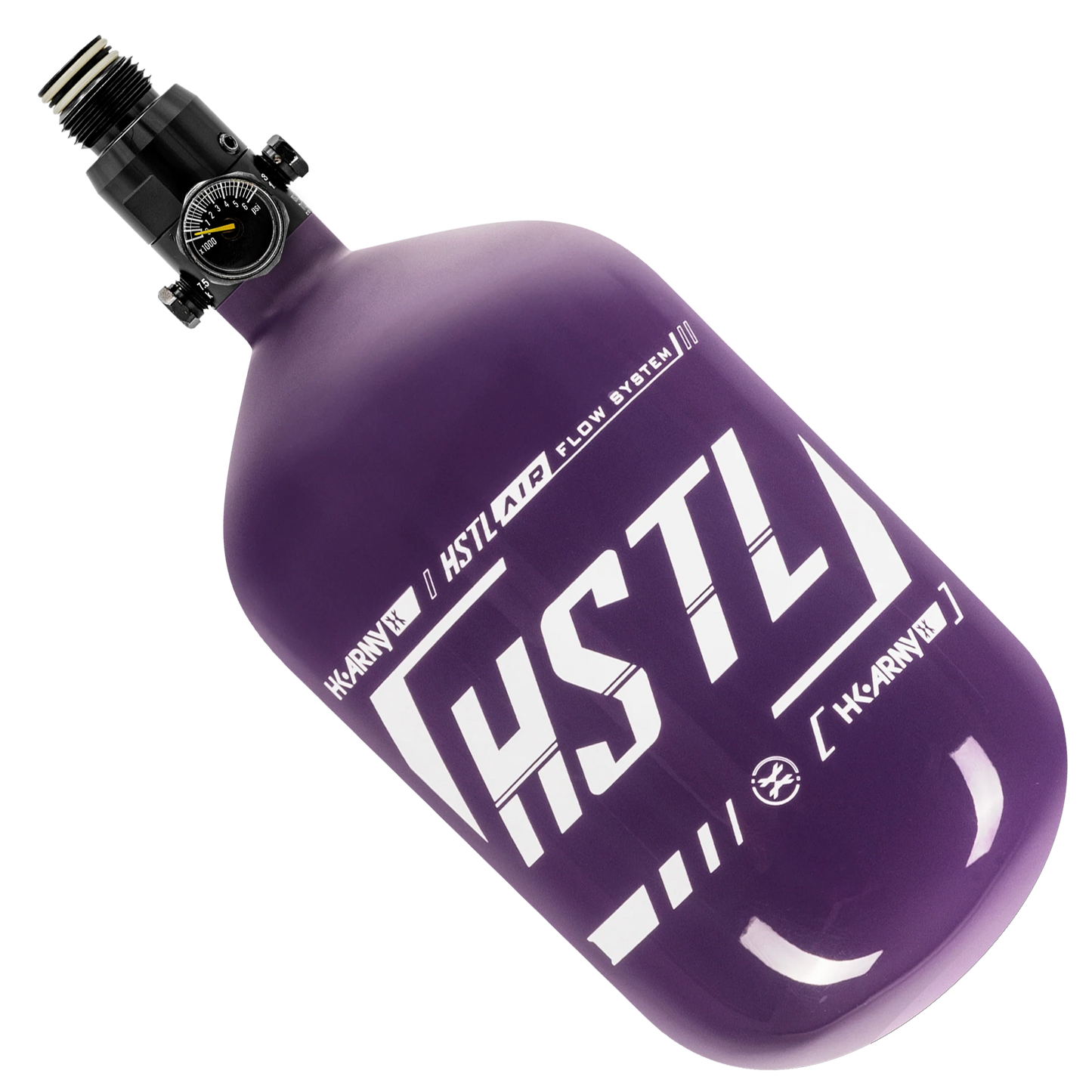 HK 68ci 4500psi HSTL Tank w/ Standard Reg - Purple / White