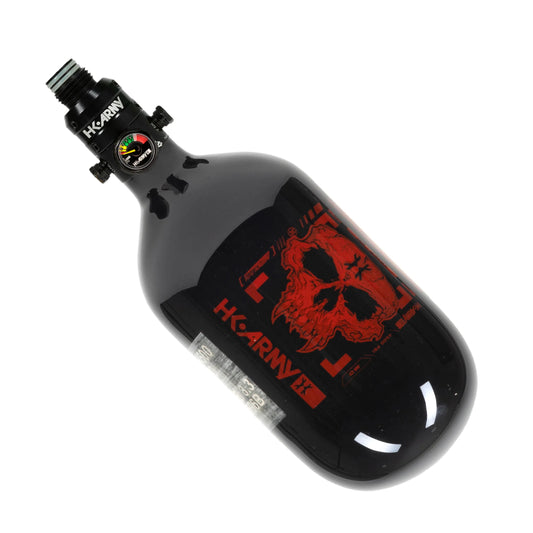 HK 36ci / 4500psi Extra Lite Carbon Fiber Tank - PRO Reg - Doom Black/Red